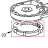 Gear, Internal KitchenAid K45