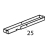 Gear rack cover Godex G500