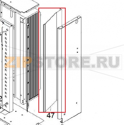 Conveyor Sagi IM101S Conveyor Sagi IM101SЗапчасть на деталировке под номером: 47Название запчасти на английском языке: Conveyor Sagi IM101S