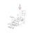 Shaft deflector Robot Coupe R 301 Ultra