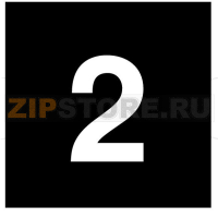 Шильдик, черный, 2 Eaton 82TQ25