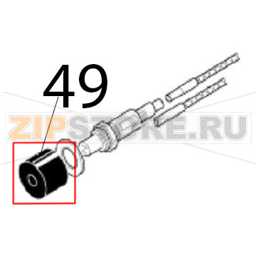 Heat. elem. protection Angelo Po 1G1BR1G Heat. elem. protection Angelo Po 1G1BR1GЗапчасть на деталировке под номером: 49