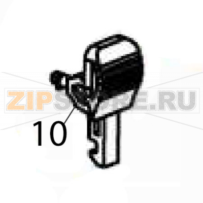 Push button hook Godex G530 Push button hook Godex G530Запчасть на деталировке под номером: 10Название запчасти Godex на английском языке: Push button hook G530.