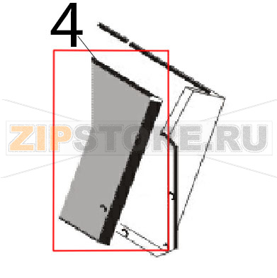 Pannello isolante pos. Angelo Po 1G1CP2G Pannello isolante pos. Angelo Po 1G1CP2GЗапчасть на деталировке под номером: 4