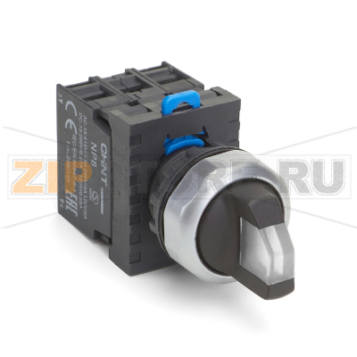 Переключатель 110-230 В, 2 положения, 2НЗ, IP65, белый Chint NP8-02XD/221 