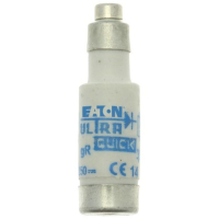 Предохранитель, 6 A, AC 400 В, 50 кА, D01, gR, IEC сверхбыстрый Eaton FUSE-D01 6A GR 400VAC E14