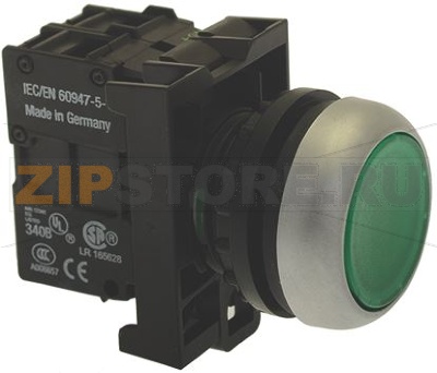 PULSANTE LUMINOSO VERDE 