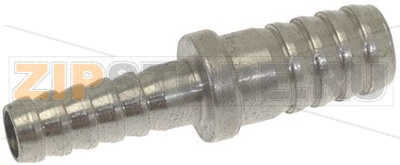 ШТУЦЕР С ЗАЗУБРЕННЫМ СОЕДИНЕНИМ 7X10 ММ 