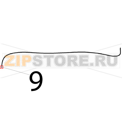 Iniettore Ø: 0.70 Angelo Po FX82E2T Iniettore Ø: 0.70 Angelo Po FX82E2TЗапчасть на деталировке под номером: 9