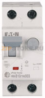 Переключатель комбинированный УЗО/АЗС Eaton HNB-B10/1N/003