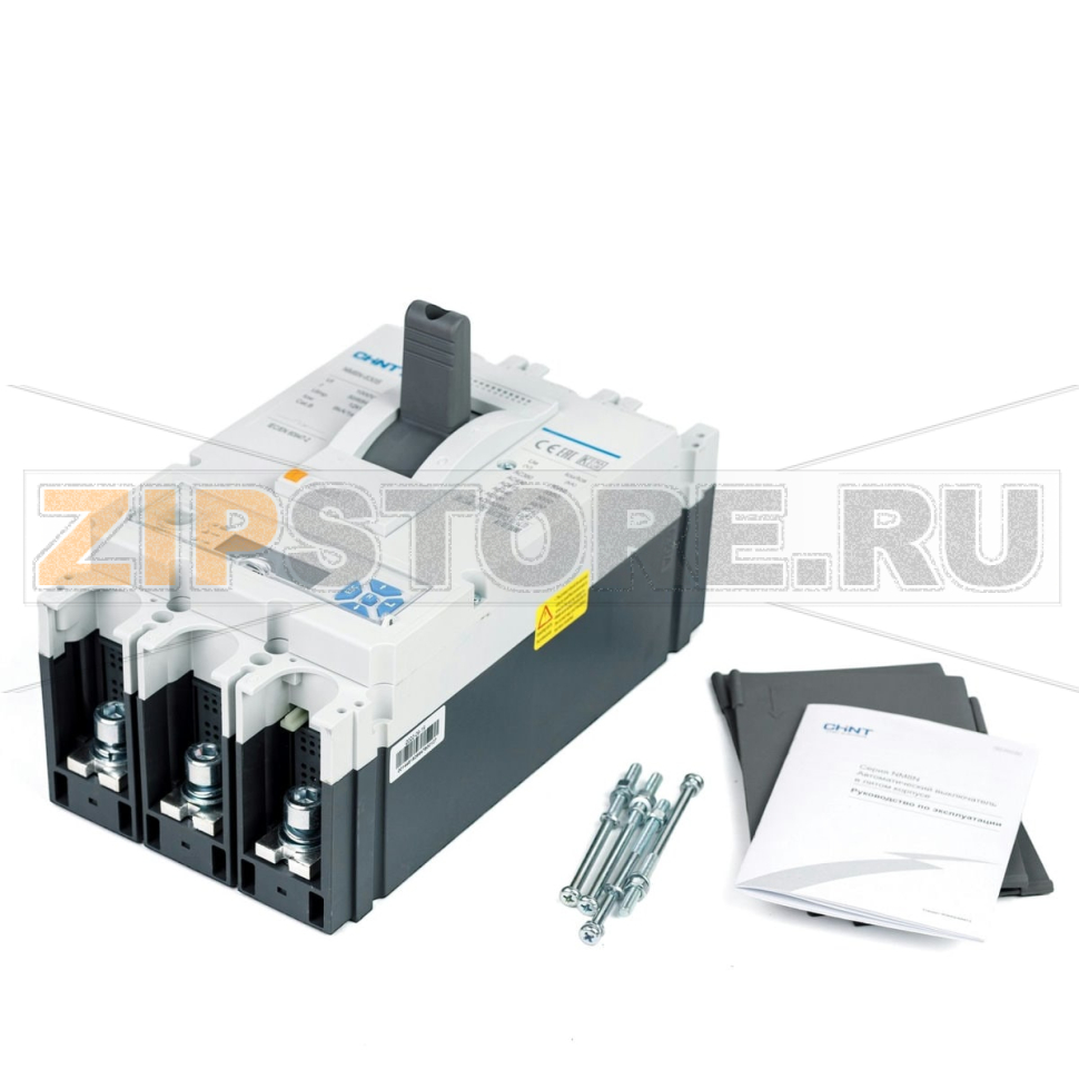 Выключатель автоматический 630 А, 150 кА, 3 полюса Chint NM8N-630R 