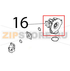Miscelatore aria gas Angelo Po FX101G2 Miscelatore aria gas Angelo Po FX101G2Запчасть на деталировке под номером: 16