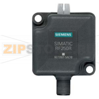 Считыватель RF250R без антенны, RS 232  IP 67,       -25 до +70 C, 50 X 50 X 30 мм, совместим с ANT 8,12,18,30 Siemens 6GT2821-5AC10