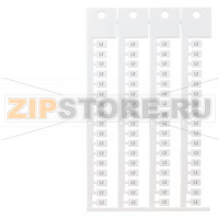 inscription label, front, with L2, horizontal, terminal width: 5 mm, H: 7 mm, white Siemens 8WA8347-2AD