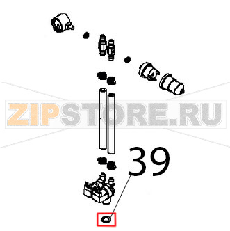 Guarnizione 3/4 Angelo Po FX201G3 Guarnizione 3/4 Angelo Po FX201G3Запчасть на деталировке под номером: 39