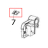 Upper media sensor (gap sensor) Zebra ZD230 Thermal Transfer