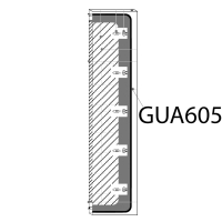External window seal Gierre FEV 166M