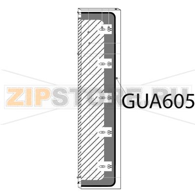 External window seal Gierre FEV 166M External window seal Gierre FEV 166MЗапчасть на деталировке под номером: GUA605