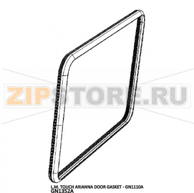 L.M. Touch Arianna door gasket - GN1110A Unox XFT 133 L.M. Touch Arianna door gasket - GN1110A Unox XFT 133Запчасть на деталировке под номером: 40Название запчасти на английском языке: L.M. Touch Arianna door gasket - GN1110A Unox XFT 133