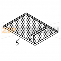 Bandeja-filtro posterior Fagor ECO-160