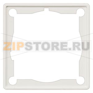 DELTA I-SYSTEM ТИТАНОВО-БЕЛЫЙ ПРОМЕЖУТОЧНАЯ РАМКА 55Х55ММ ДЛЯ УСТАНОВКИ УСТРОЙСТВ 51Х51ММ Siemens 5TG2557 