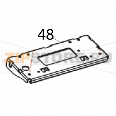 TPH Bracket, SUS 304 Godex EZ-1305 TPH Bracket, SUS 304 Godex EZ-1305Запчасть на деталировке под номером: 48Название запчасти Godex на английском языке: TPH Bracket, SUS 304 EZ-1305.