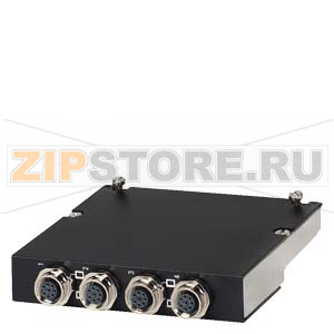 Media Module for RUGGEDCOM RSG2488, 4 x M12 A-CODED, 10/100/1000 BASE-TX Siemens 6GK6000-8CG03-4EA0 
