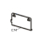 Left panel bracket down/secc 1.6 Godex EZ-6300 plus