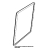 Door gasket GN1000B for XBC604-605 Unox XB 693