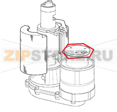 Plastik motorschutz Scotsman AF 200 Plastik motorschutz Scotsman AF 200Запчасть на 