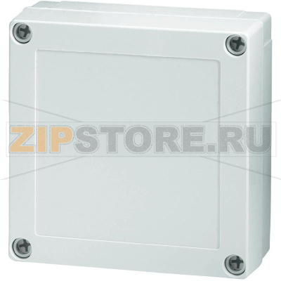 Корпус 130x130x50 мм, поликарбонат, серый, 1 шт Fibox PC 125/50 LG 