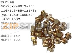 KIT UGELLI GAS METANO/BUTANO 