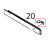 Cutter release lever Toshiba TEC B-SX4T-GS20-QM-R