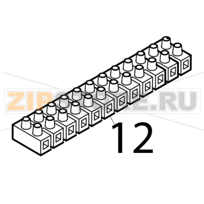 Terminal board Silanos N700 PS Terminal board Silanos N700 PSЗапчасть на деталировке под номером: 12