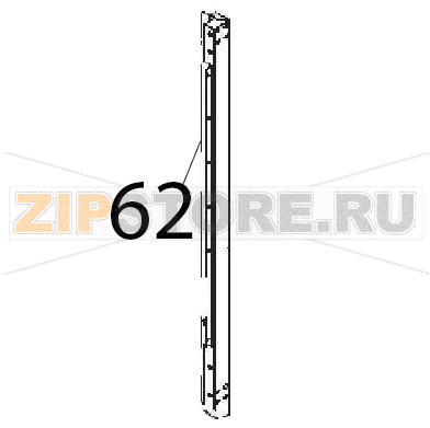 Side plate Angelo Po FM1011E2 Side plate Angelo Po FM1011E2Запчасть на деталировке под номером: 62