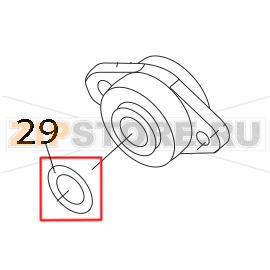 Ribbon washer Toshiba TEC B-852-TS22-QP-R Ribbon washer Toshiba TEC B-852-TS22-QP-RЗапчасть на деталировке под номером: 29