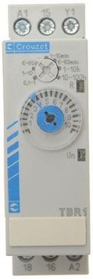 TEMPORIZZATORE TBR1 0,1S÷100H 