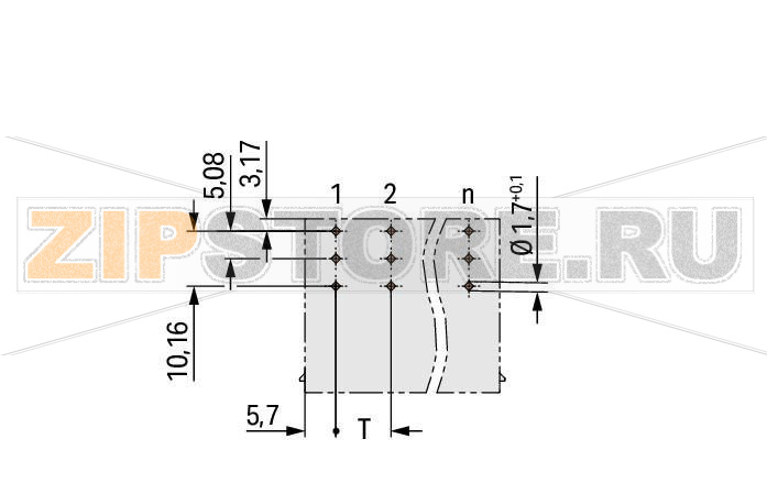 Вилка THT; 1.2 x 1.2 mm solder pin; угловые; 100% защита от неправильного подсоединения; Посеребренные контакты; Шаг контактов 10,16 мм; 2-пол.; светло-серые Wago 832-3622 Универсальное соединение для всех типов проводниковПростой зажим одножильных проводников и проводников с наконечником путем вставкиВстроенные тестовые порты для тестовых штекеров O 2 мм600 В к UL 1059 100% защита от неправильного подсоединенияВозможны варианты кодировки...