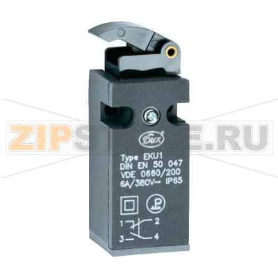 Выключатель концевой 380 В/AC, 6 А, IP65, 1 шт Schlegel EKU1-KG 