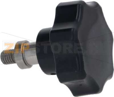 РУЧКА КАРЕТКИ ЧЕРНАЯ Ø 50 MM ПАЛЕЦ M8 