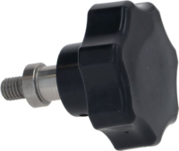 РУЧКА КАРЕТКИ ЧЕРНАЯ Ø 50 MM ПАЛЕЦ M8