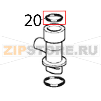 O-Ring Scotsman AC 56 O-Ring Scotsman AC 56Запчасть на деталировке под номером: 20