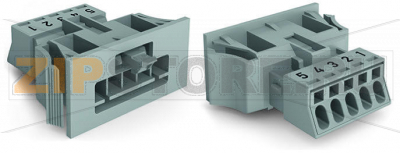 Защелкивающийся штекер; 5-пол.; Код. B; 1,50 mm; розовые Wago 890-795 Protected against mismating and maintenance-freePush-in CAGE CLAMP® spring pressure connection technology allows solid conductors to be simply pushed into a unit.Low profile with 4.4 mm pole spacingComponents can be clearly printed on and color-coded to meet custom requirements.When assembled, the installation connectors comply with IP40 and are suitable for easily accessible areas....