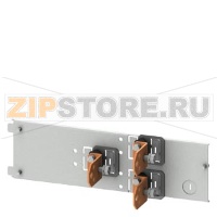 SIVACON S4 Cable connection form 3 VL250, 3-pole Height 150 mm fixed/rotating Siemens 8PQ6000-7BA55