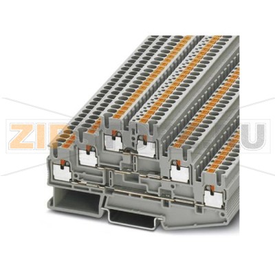 Многоярусный клеммный модуль Phoenix Contact PIT 2,5-3L Тип подключения: Зажимы Push-in, Сечение: 0,14 мм² - 4 мм², AWG: 26 - 12, Ширина: 5,2 мм, Цвет: cерый, Тип монтажа: NS 35/7,5, NS 35/15.Минимальный заказ: 50 шт.Упаковка: 50 шт.
