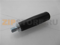 MANOPOLA NERA ZIGRINATA ø 28x95 mm M12