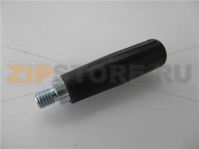 MANOPOLA NERA ZIGRINATA ø 28x95 mm M12 