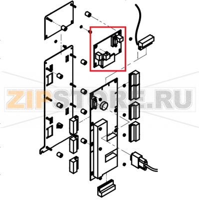 Electronic boa5rd 5010 KM (Communication module) P3 CONVOTHERM OES 10.10    Electronic boa5rd 5010 KM (Communication module) P3 CONVOTHERM OES 10.10Запчасть на сборочном чертеже под номером: 406Название запчасти на английском&nbsp;языке: Electronic boa5rd 5010 KM (Communication module) P3 CONVOTHERM OES 10.10