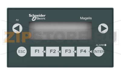 Дисплей символьный 24 В, компактный, 4x20 символов Schneider Electric XBTN401 