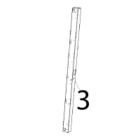 Cheflux door right column Unox XB 895
